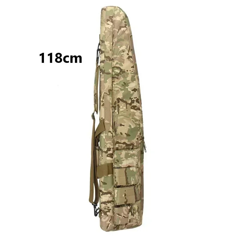 70cm / 98cm / 118cm Tactical Hunting Bags Airsoft Shooting Sniper Rifle Case Gun Carry Shoulder Backpack Molle Scope storage Box