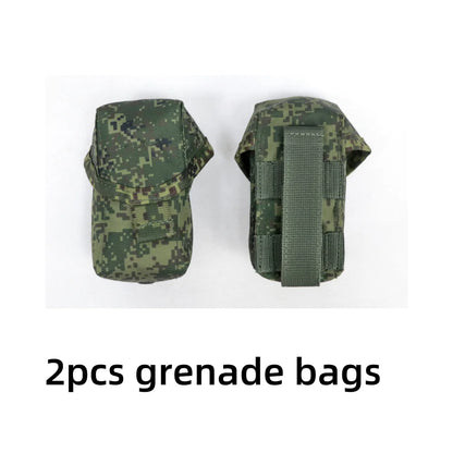 Cold War Russia 3.0 6sh117 Tactical Equipment Set EMR Ribbon Russian Little Green Man Outdoor Hunting COS  Equipment
