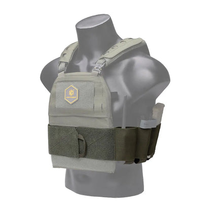 Emersongear Hunting Vest Elastic Cummerbund Set Plate Carrier Removal Magazine Pouch Belly Belts Mag Bag Waist Strap Hunting