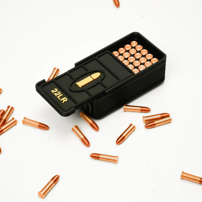 .22LR Ammo Storage Box 50/100 Round Two Ammo Capacity Storage Box 3D Printed Plastic Material