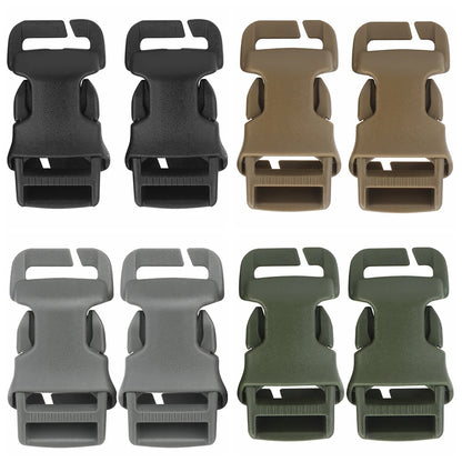 2pcs/set Tactical Vest Belt QASM Quick Attach Buckle/SRB Side Release Buckle/G Hooks Modular Vest Accessories