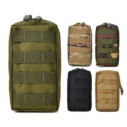Outdoor Tactical Molle Pouch Waterproof Nylon Multi Purpose Small Tactical Pack Universal Hunting Camping Bag Outdoor Equip