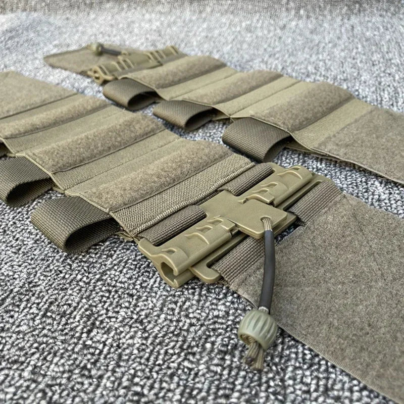 Tactical FCSK FCPC Vest Quick Release Buckle Set Gear Airsoft LV119 Vest  Elastic Cummerbund Waist Cover Plate Carrier