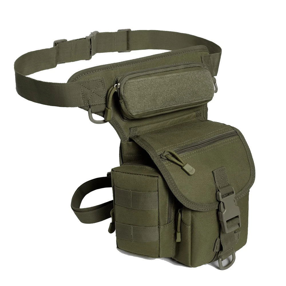 Drop Leg Pouch Bag Outdoor Waist Bag Hunting Leg Bag Tool Thigh Pack Multi-Purpose Sports Bike Cycling Waist Bag Fishing