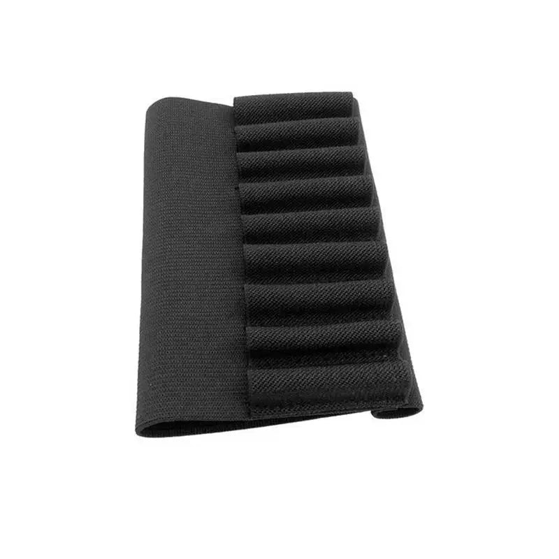 9 Round Buttstock Holder for Rifles .30-30 .308 .30-06 Padded Camo Shell Holder Pouch Bag Right Handed Hunting Accessories
