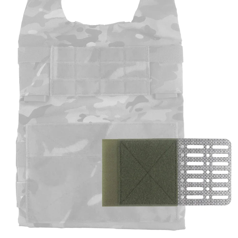 Outdoor Hunting Vest Chest Hanging Expander Side Wings MOLLE TEGRIS Board Side Panel Hook Line Adhesive Surface Vest Accessories