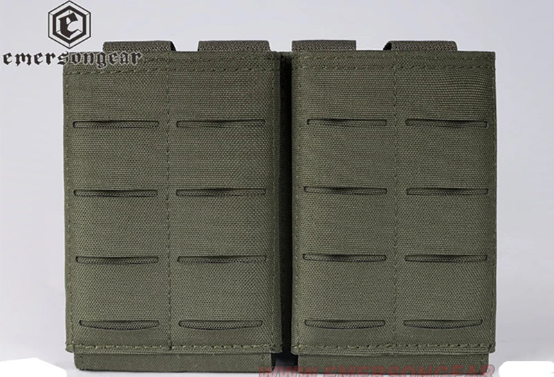 Emersongear LCS Rifle Magazine Pouch Triple FAST 9/ 5.56/7.62mm Open Quick Release Mag Nylon Holster  Accessories