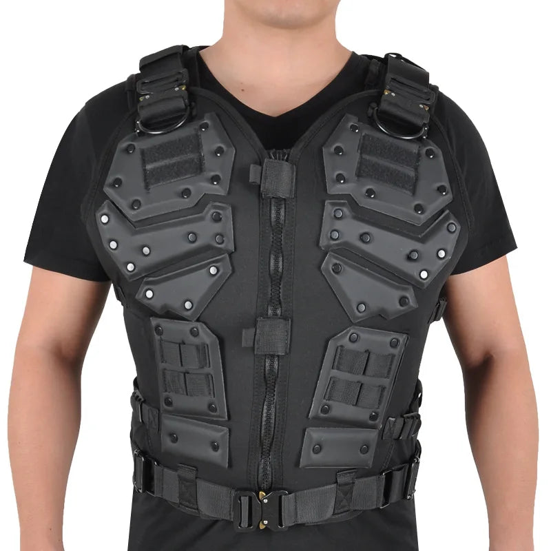 Tactisch Vest Hoge Kwaliteit Eva Beschermende Kleding Multifunctioneel Met Molle Systeem Airsoft Paintball Militar Combat Vest