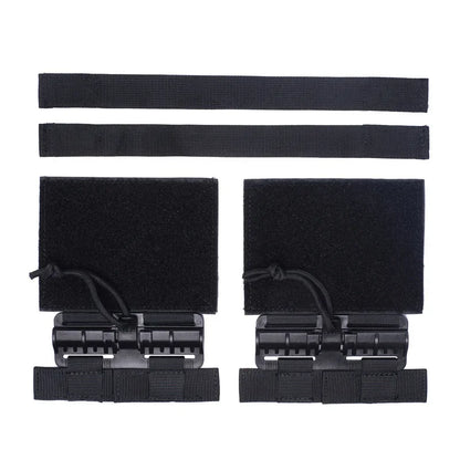 Hunting Tactical Vest Quick Release Buckle Set Molle Quick Removal Buckle With Hook and Loop Fastener For JPC CPC NCP 420 Vest