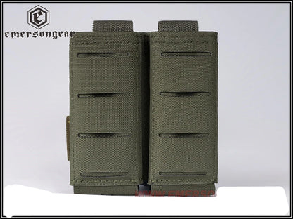 Emersongear LCS Rifle Magazine Pouch Triple FAST 9/ 5.56/7.62mm Open Quick Release Mag Nylon Holster  Accessories