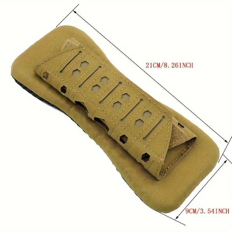 Tactical Shoulder Pad Strap Cushion Non-Slip Breathable EVA Foam Outdoor Hiking Backpack Shoulder Protector For Men
