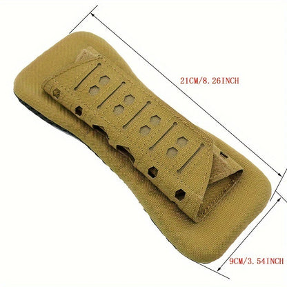 Tactical Shoulder Pad Strap Cushion Non-Slip Breathable EVA Foam Outdoor Hiking Backpack Shoulder Protector For Men
