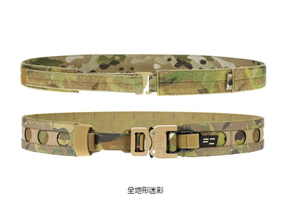 PEW TACTICAL Ferro Style BORA Tactical Belt with Inner Belt - Import C Board Rigid Battle Belt - Molle Duty Belt for Outdoor Hik