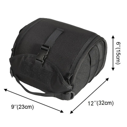 Tactical Fast Helmet Pack Helmet Storage Bag Outdoor Hiking Sports Motorcycle Cycling Carrying Pouch for Hunting Accessories