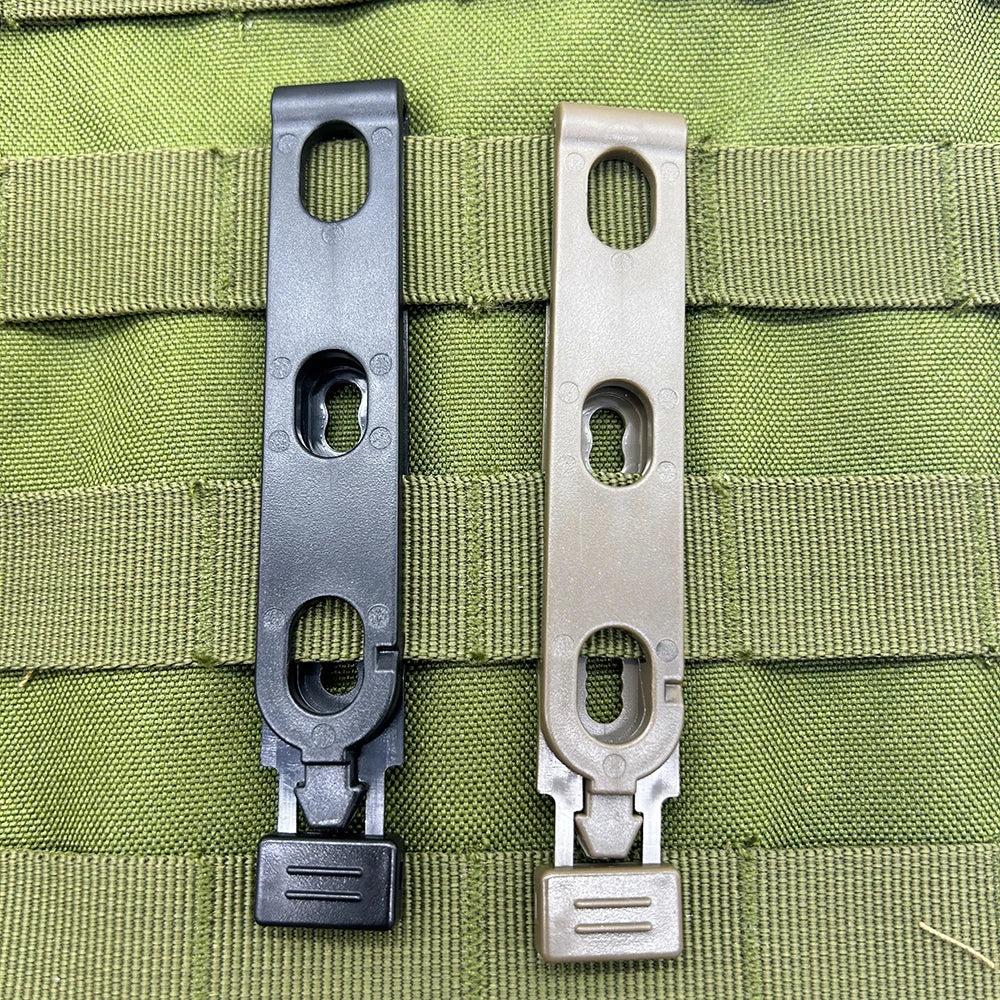 Tactical Molle Clips Clamp Molle Attachment for 5.56/7.62 Soft Shell Magazine Pouch Universal Knife Sheath Back Clips,2PCS 4PCS