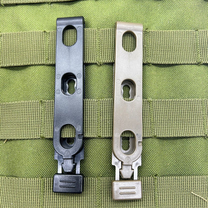 Tactical Molle Clips Clamp Molle Attachment for 5.56/7.62 Soft Shell Magazine Pouch Universal Knife Sheath Back Clips,2PCS 4PCS