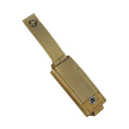 Tactical Single Magazine Pouch Elastic Pistol Mag Pouch Multi-tool Holder,Magazine sleeve tactical 9mm single sleeve