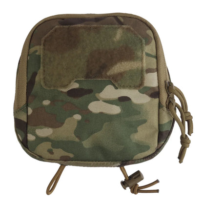 Tactical MOLLE Pouch Double Zipper Outdoor Sports Hunting Flashlight Emergency Tools Storage Pouch Airsoft Vest Waist Belt Gear