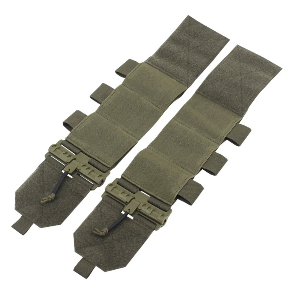 Tactical Removal Buckle Set FCSK Universal Molle System Vest Quick Release Set Elastic Cummerbund Waist Cover Vest Gear