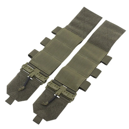 Tactical Removal Buckle Set FCSK Universal Molle System Vest Quick Release Set Elastic Cummerbund Waist Cover Vest Gear
