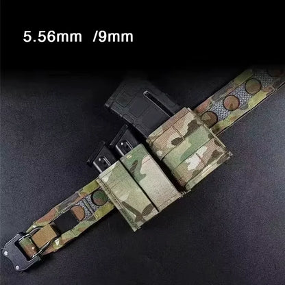5.56mm Mag Pouch 9mm Mag Pouch Molle Tool Bag Short MAG Bag MOLLE M4 G17 AR15 Airsoft Belt Vest Gear Strap Maclice Clip