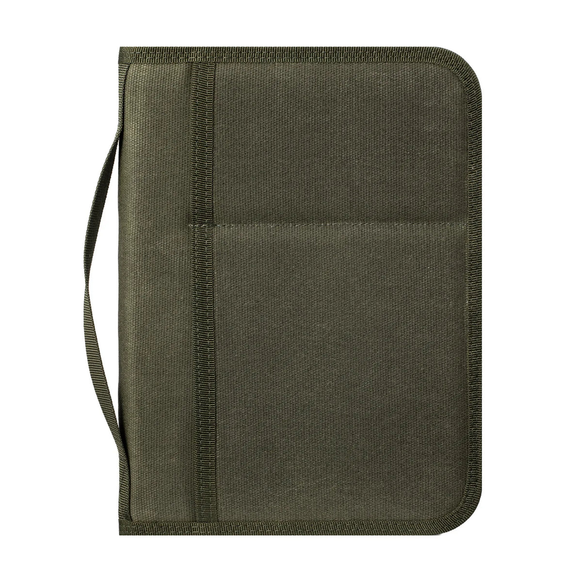 Tactical A5 Notebook Cover Oil Wax Canvas Organizer, Outdoor Journal Sleeve With Handle, EDC Writing Pad Protective Case