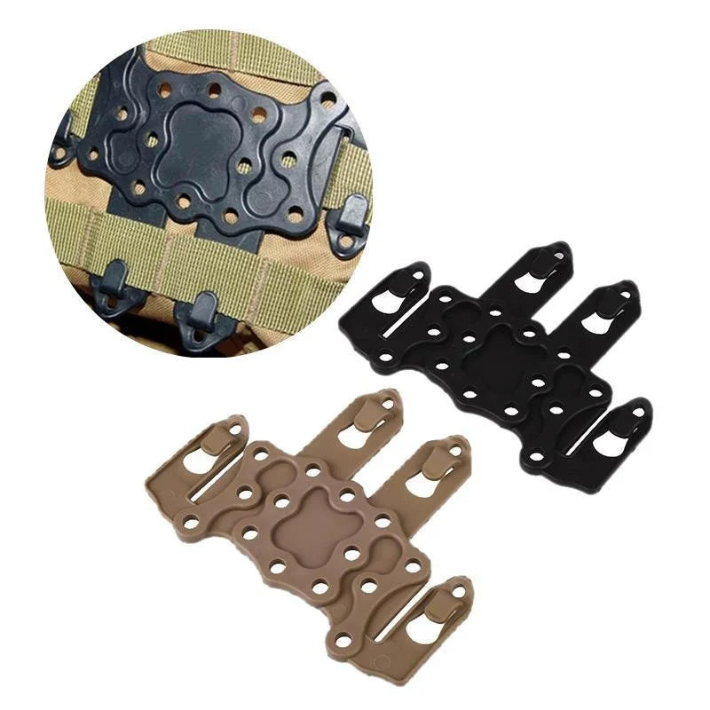 1pcs Outdoor Chest Allegro Tactical Vest Chest Hanger Shell Mounting Hunting Accessories Speed Clip Mounting Hunting Accessories