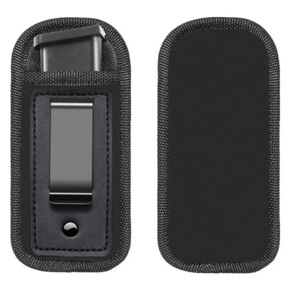 Nylon Magazine Pouch Holster, 9mm Pistol Concealed Carry Magazine Box with Clip