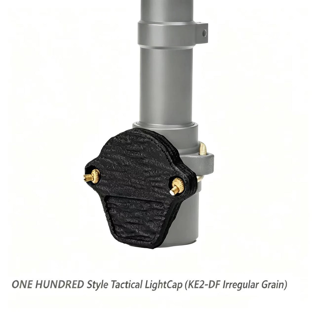 ONE HUNDRED Style Outdoor LightCap, KE2-DF Irregular Grain, Flashlight Accessory, Reduce Light Reflection