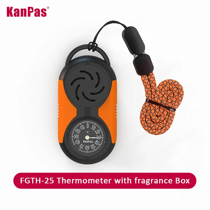 KANPAS Thermometer Compass Kit /Quality Thermohygrometer Kit / for Outdoor, Camping,Hiking,Trekking,hunting,LiveSaving,Survival