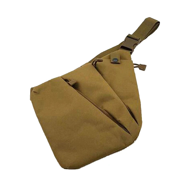Tactical Gun Bag Right / Left Shoulder Bag Concealed Pistol Gun Bag Men‘s Outdoor Sport Hunting Bags