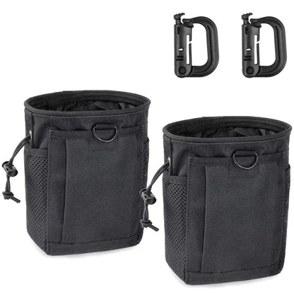 OPHIDIANTAC Molle Dump Pouch,Hunting Magazine Recovery Pouch Drastring Ammo Bag Belt Waist Fanny Pack Adjustable Holster Bag