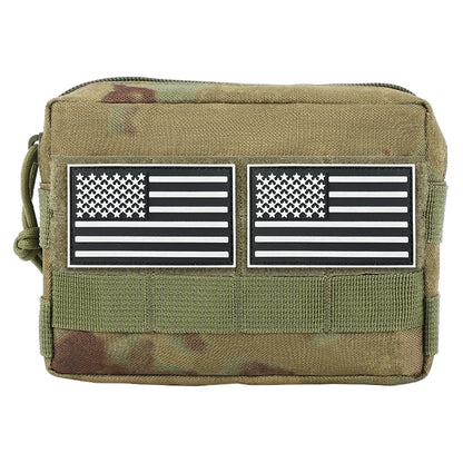 Multi functional hunting accessory bag MOLLE system vest sub bag outdoor EDC storage small bag camouflage tool kit