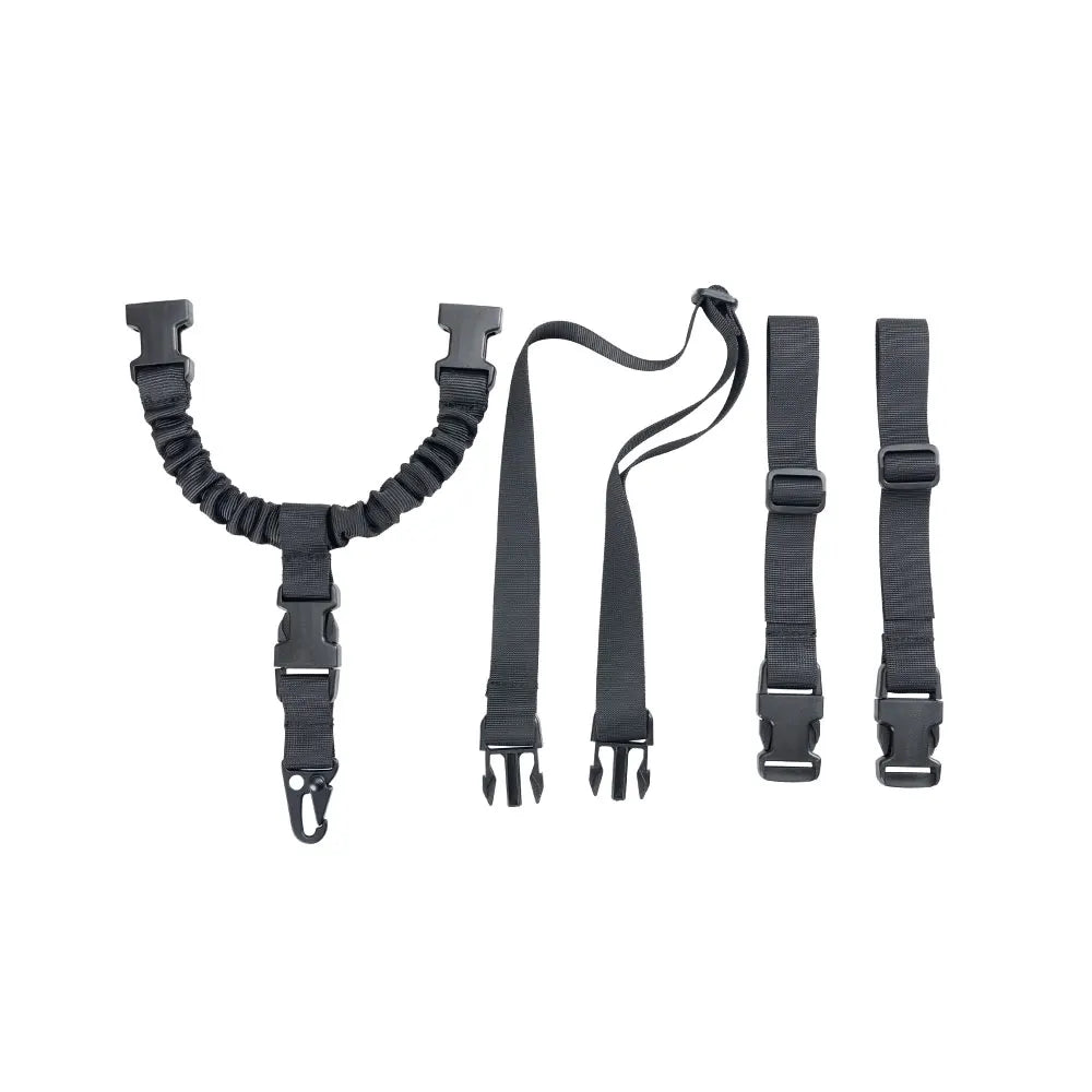 EXCELLENT ELITE SPANKER Tactics Telescopic Hanging Rope Quick Release Bungee Sling Dual Use Adjustable Lanyard Telescopic