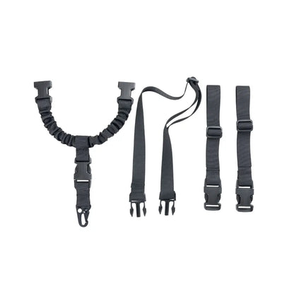EXCELLENT ELITE SPANKER Tactics Telescopic Hanging Rope Quick Release Bungee Sling Dual Use Adjustable Lanyard Telescopic