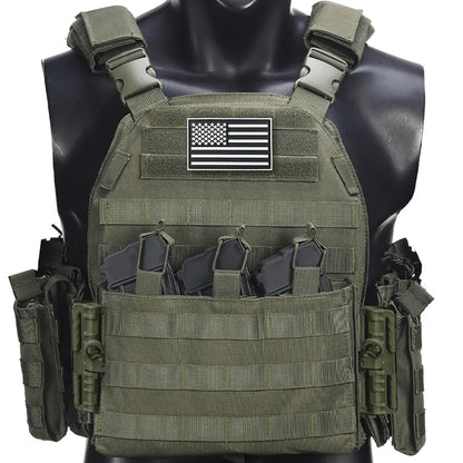 Camouflage Hunting Vest Quick Ssssassembly Waist Shoulder Accessory Pouches Hidden Triple Equipment Bag Outdoor Outdoor Vest