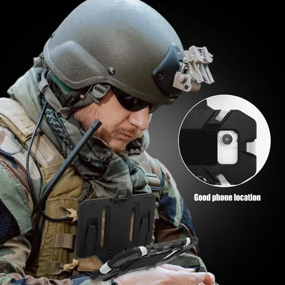 New Tactics Cell Phone Holder Admin Pouch Map Navigation Pouch Molle Hunting Vest Chest Accessories Fold Smartphone Pouch