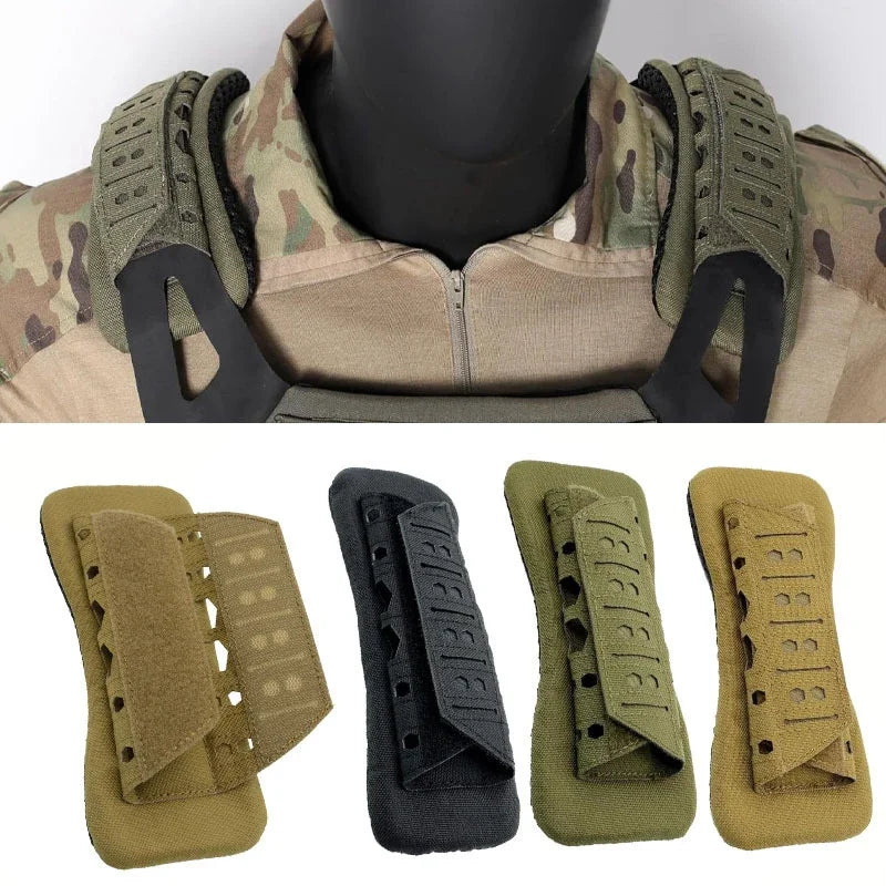 Tactical Shoulder Pad Strap Cushion Non-Slip EVA Foam Backpack Shoulder Protector Outdoor Hiking Shoulder Liner For Men New