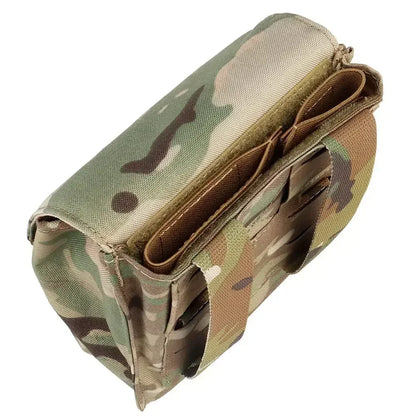 Tactical JSTA Multifunctional Magazine Pouch 7.62 5.56 9mm MAG Stacked Pocket SS Style General Purpose Magazine Pouch 500D Nylon