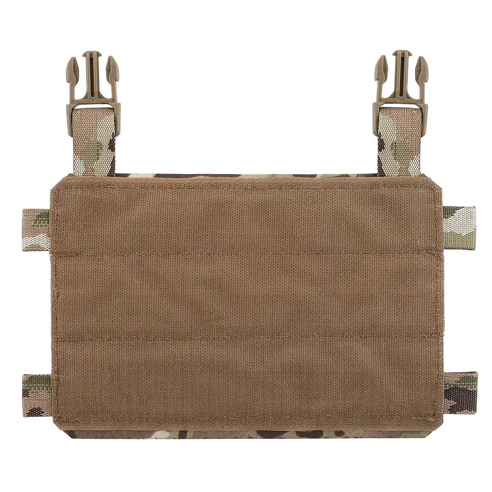 LV119 FCPC Chest Rig Flap Panel Expansion Tactical Vest Plate Carrier Front Flap Panel HS Style Thorax MOLLE Placard Chest Rig