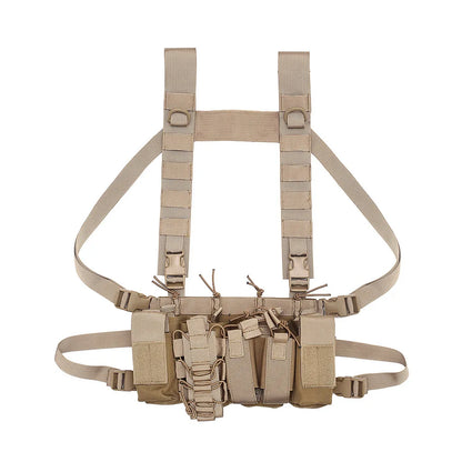 Hunting TCM Chest Rig Tactical Vest Magazine Pouch Holster Molle System Waist Vest Shooting Training Men Uniform Vest