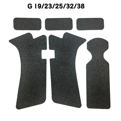 Rubber textured grip with anti-slip feature.Non-Slip Rubber Texture Grip Wrap Tape- Waterproof For G17 19 20 26 27 33