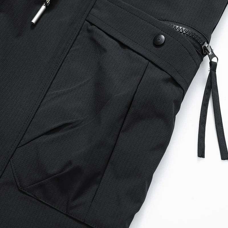 CHRLCK Unisex Hiking Pants Water Resistant Outdoor Joggers Stretchy Lightweight Quick Dry Trousers For Camping Fishing Climbing