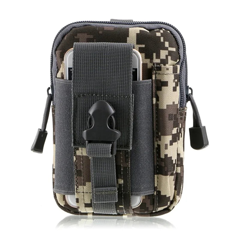 Outdoor Sport Tactical Pouch Waist Bag Hiking Climbing Camping Belt Bag Running Travel Hunting Small Pocket