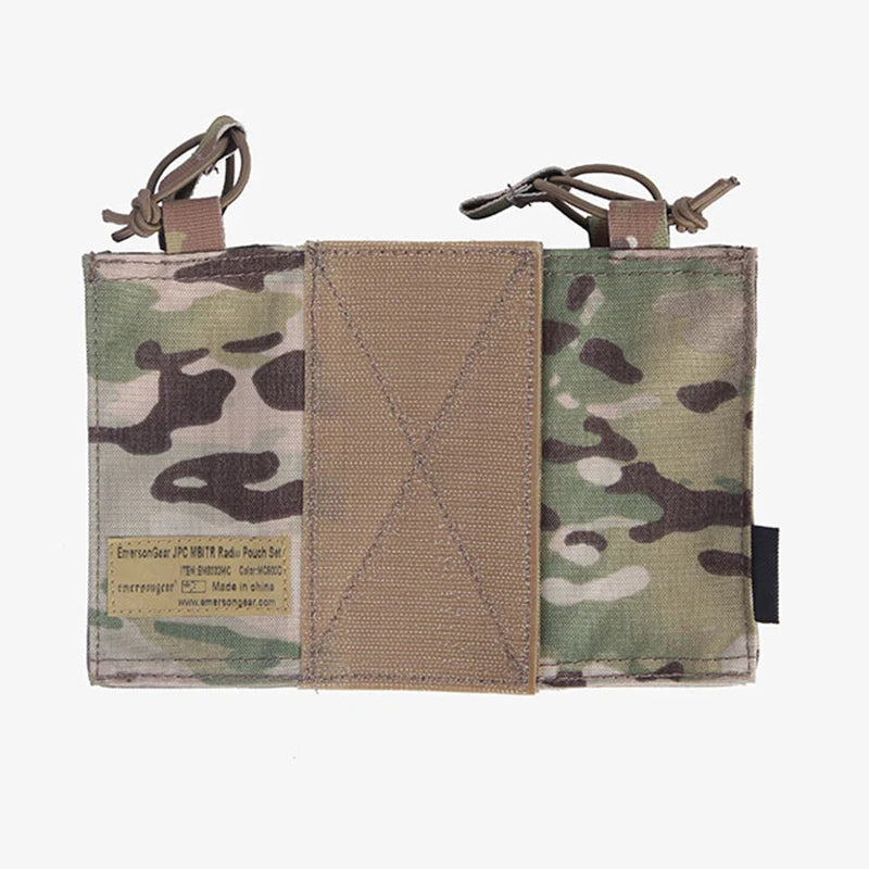 Emersongear For MBITR Radio Pouch Set For 148/152 Intercom Bag Pack Panel Outdoor Hunting Hiking Combat Sports EM8333