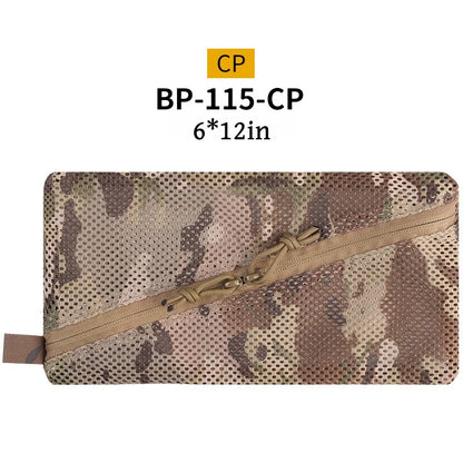 Mesh Pouch Outdoor Travel Sundries Net Bag Organize Accessories MOLLE Camping Utility Admin Pocket