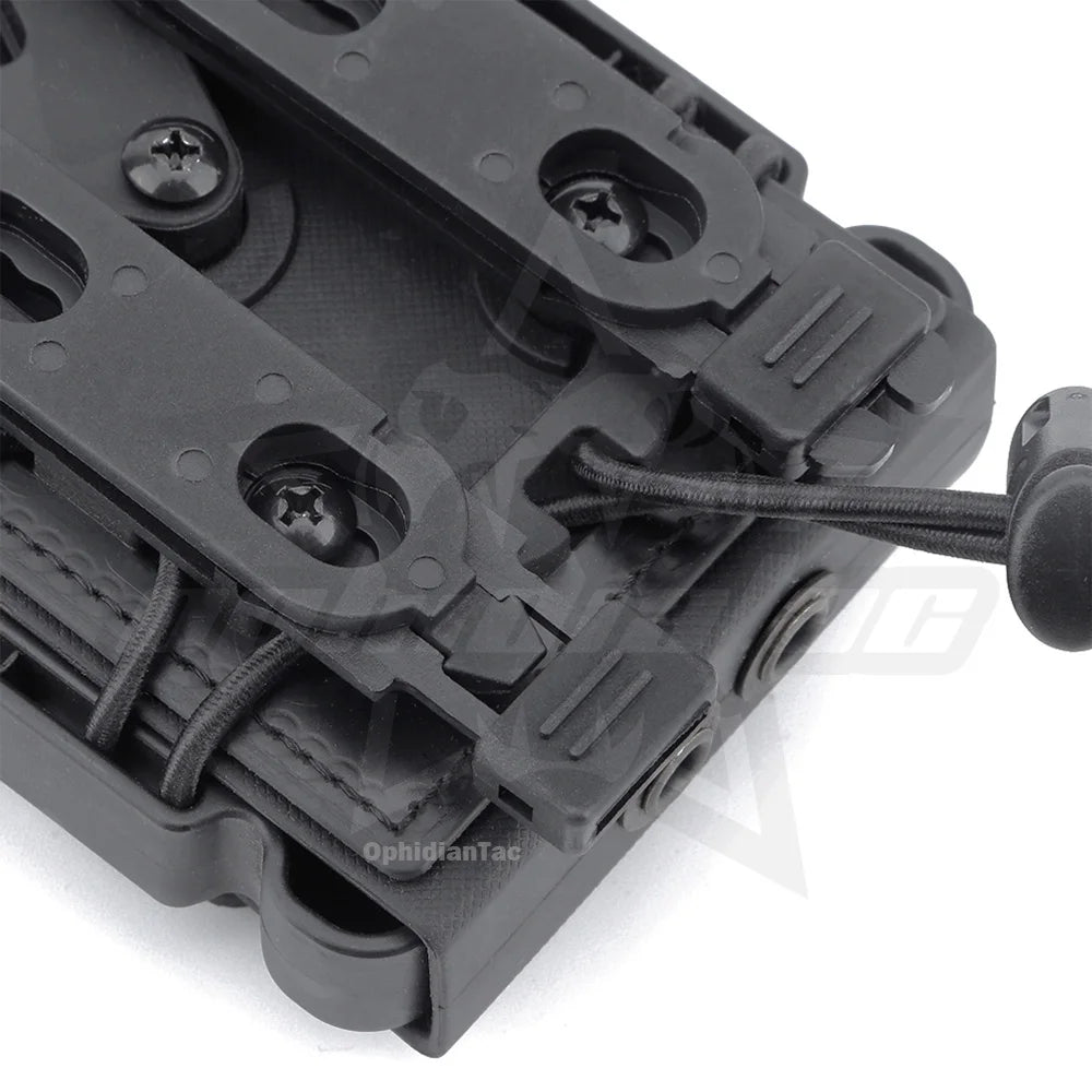 Ophidian Quick Magazine Pouch 5.56mm 7.62mm Molle Belt Clip Quick Connect Bracket Soft Shell Rifle Magazine Bracket