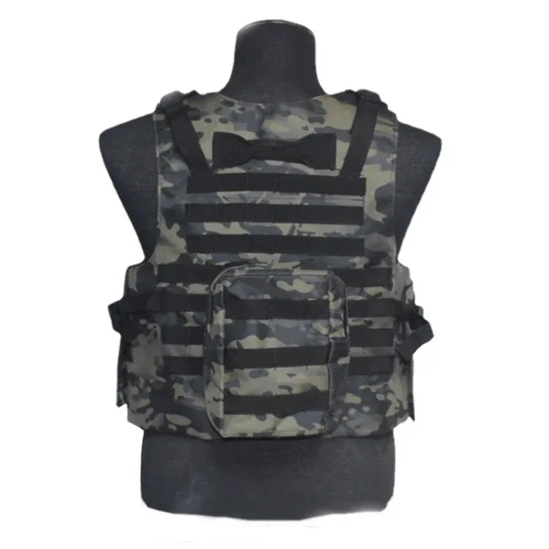 Hunting Tactical Vest Gear Molle Hiking Protection Plate Carrier Tactics Vest Outdoor Clothing Training Motorcycle Cycling Vests
