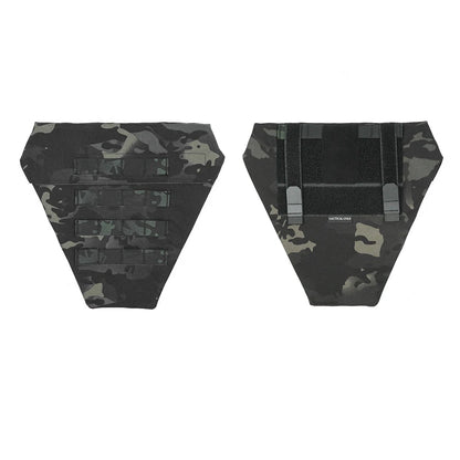 DMGear Men Molle Body Armor Bag Tactical Vest Crotch Groin Protection Hunting Gear Accessory Equipment Outdoor Camping Protector