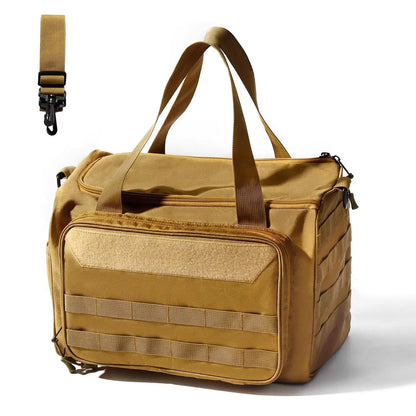 Gun Range Bag Outdoor Hunting Training Shooting Tactical Pistol Gun Case Hiking Camping Large Capacity Handbag